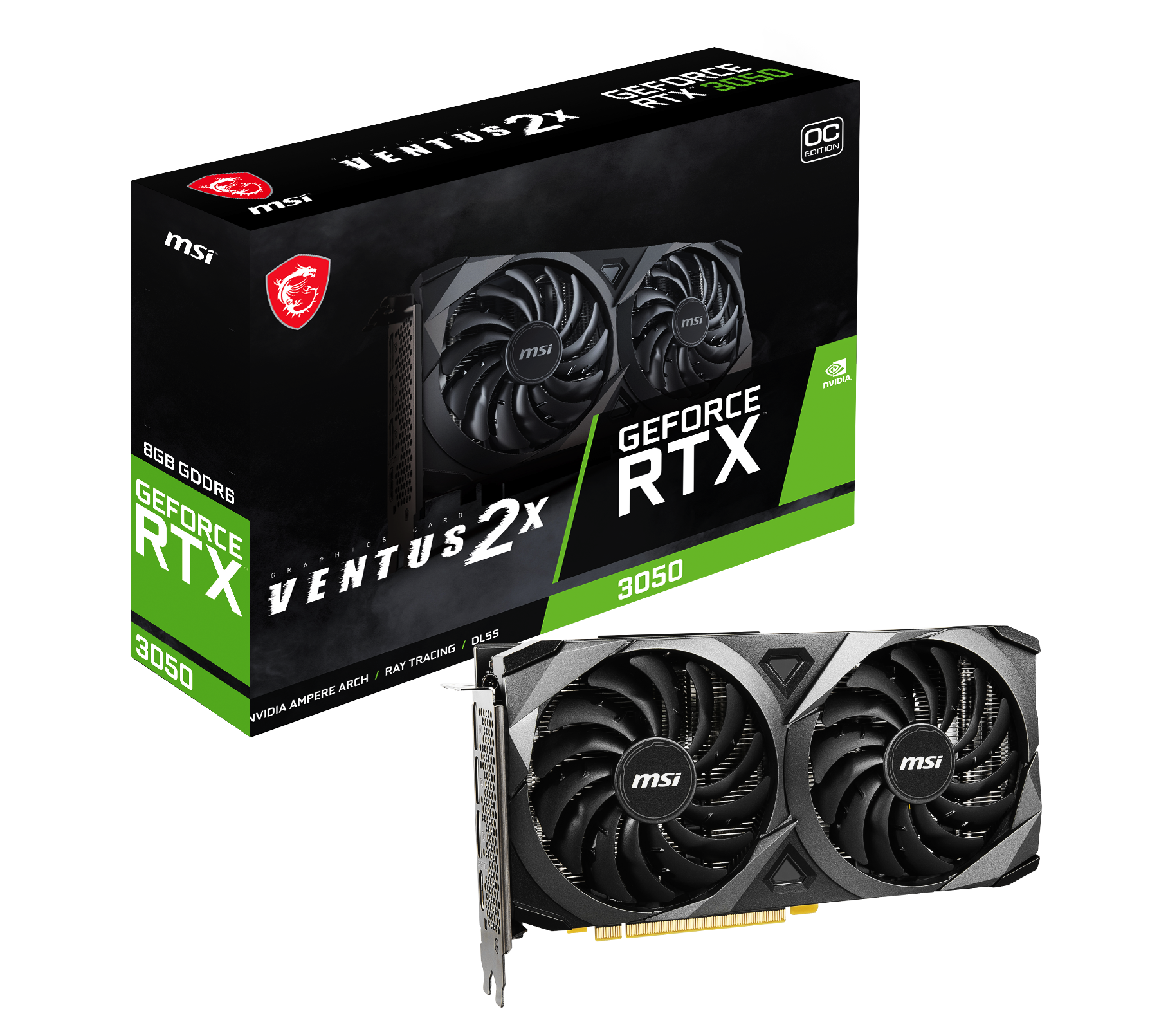 MSI RTX 3050 Ventus 3673b